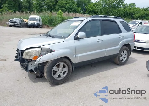 2009 Kia Sportage Ex V6 из США, поврежденный, VIN KNDJE723697613847